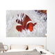 Spine-cheeked Anemonefish Swims among Wall Decal Design 2