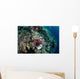Lionfish Swims along Edge Wall Decal Design 3