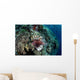 Lionfish Swims along Edge Wall Decal Design 3