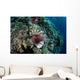 Lionfish Swims along Edge Wall Decal Design 3