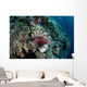 Lionfish Swims along Edge Wall Decal Design 3