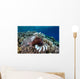 Lionfish Swims along Edge Wall Decal Design 1