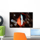 Red and Black Anemonefish Wall Decal Design 2