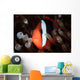Red and Black Anemonefish Wall Decal Design 2