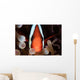 Red and Black Anemonefish Wall Decal Design 1