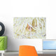 Pink Anemonefish Swims among Wall Decal Design 3