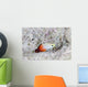 Fire Dartfish Swims above Wall Decal