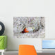Fire Dartfish Swims above Wall Decal