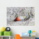 Fire Dartfish Swims above Wall Decal