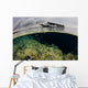 Boat Sits atop Shallow Wall Decal