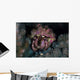 Hermit Crab Crawls across Wall Decal