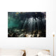 Sunlight Shines into Blue Wall Decal Design 5