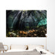 Sunlight Shines into Blue Wall Decal Design 3