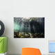Sunlight Shines into Blue Wall Decal Design 2