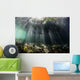 Sunlight Shines into Blue Wall Decal Design 2