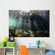 Sunlight Shines into Blue Wall Decal Design 2