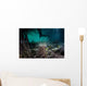 Tube Anemone Grows Blue Wall Decal