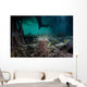Tube Anemone Grows Blue Wall Decal