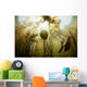 Sunlight Shines Lily Pads Wall Decal Design 1