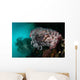Crinoid and White Sea Wall Decal
