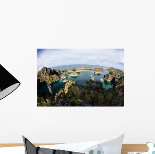 Limestone Islands Surround Beautiful Wall Decal Design 5