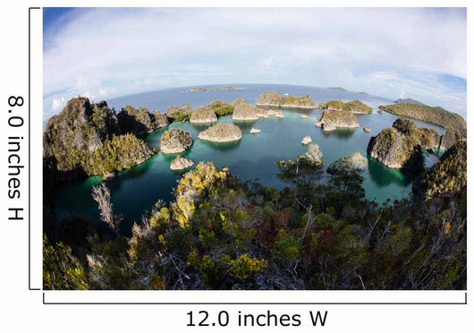 Limestone Islands Surround Beautiful Wall Decal Design 5