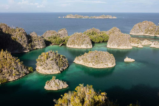 Limestone Islands Surround Beautiful Wall Decal Design 4