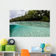Clear Water Bathes Tropical Wall Decal