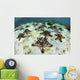 Chocolate Chip Starfish Cling Close-up Wall Decal