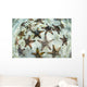 Chocolate Chip Starfish Cling Fish Eye Wall Decal