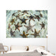 Chocolate Chip Starfish Cling Fish Eye Wall Decal