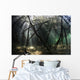 Bright Sunbeams Filter Plant Close-up Wall Decal