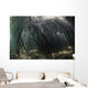 Bright Sunbeams Filter Swaying Plants Wall Decal