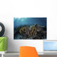 Beautiful and Fragile Coral Light Rays Wall Decal