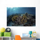 Beautiful and Fragile Coral Light Rays Wall Decal