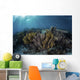 Beautiful and Fragile Coral Light Rays Wall Decal