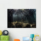 Bright Sunbeams Filter Fallen Branch Wall Decal