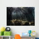 Bright Sunbeams Filter Fallen Branch Wall Decal
