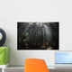 Bright Sunbeams Filter Dark Wall Decal
