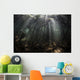 Bright Sunbeams Filter Dark Wall Decal