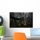 Bright Sunbeams Filter Plants Wall Decal