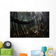 Bright Sunbeams Filter Plants Wall Decal