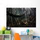 Bright Sunbeams Filter Plants Wall Decal