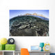 Beautiful and Fragile Coral Distant Mountains Wall Decal