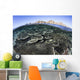 Beautiful and Fragile Coral Distant Mountains Wall Decal