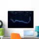 Irridescent Venus Girdle Water Surface Wall Decal