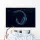 Irridescent Venus Girdle Drifting in Water Wall Decal