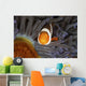 False Clownfish Swims Face Wall Decal