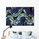Detail Colorful Giant Clam Blue Wall Decal