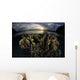Beautiful Set Corals Grows Sunset Wall Decal